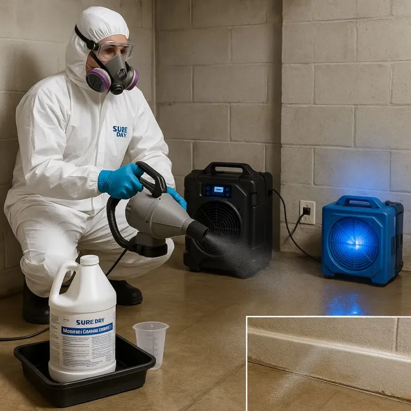 Sanitization and Odor Removal process in Sutter Creek, CA