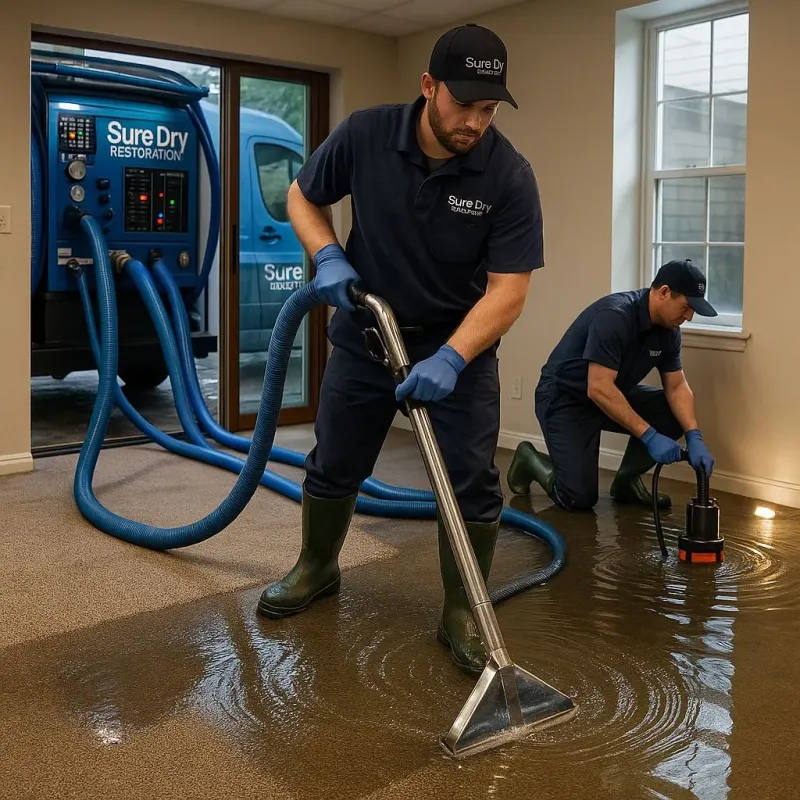 Water Extraction and Removal process in Sutter Creek, CA